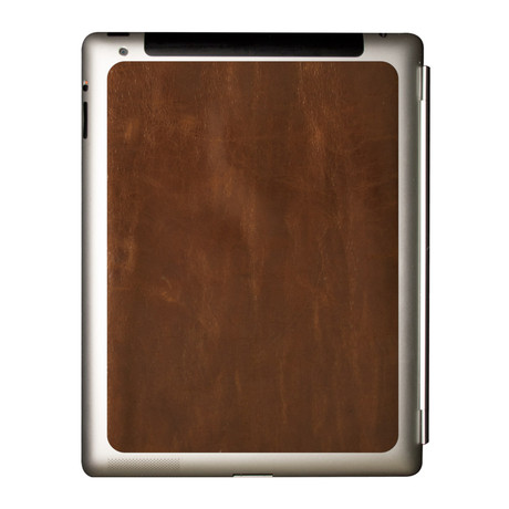 Auburn iPad 2/3 Partial Leather Back