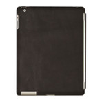 Black iPad 2/3 Leather Back