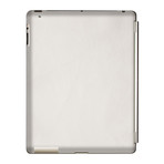 White iPad 2/3 Leather Back