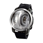 Persepolis Dual Time Automatic // Stainless Steel & Black