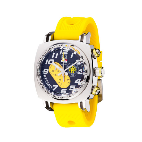 Indycar Quartz Chronograph // Indycar Yellow