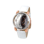 Persepolis Dual Time Quartz // Rose Gold