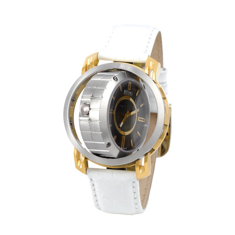 Persepolis Dual Time Quartz // Yellow Gold