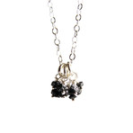 Black Raw Diamond Necklace