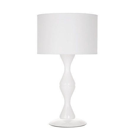 Preston Table Lamp // White