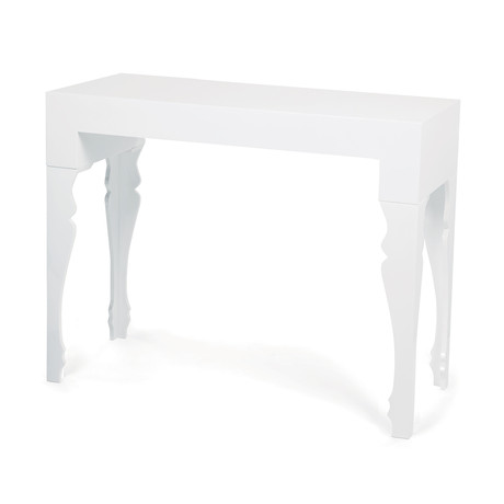 Silhouette Console Table (34.75"L X 15.75"W X 26.75"H)