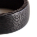 Sidecut Solid Carbon Fiber Ring (Size: 7 1/4)