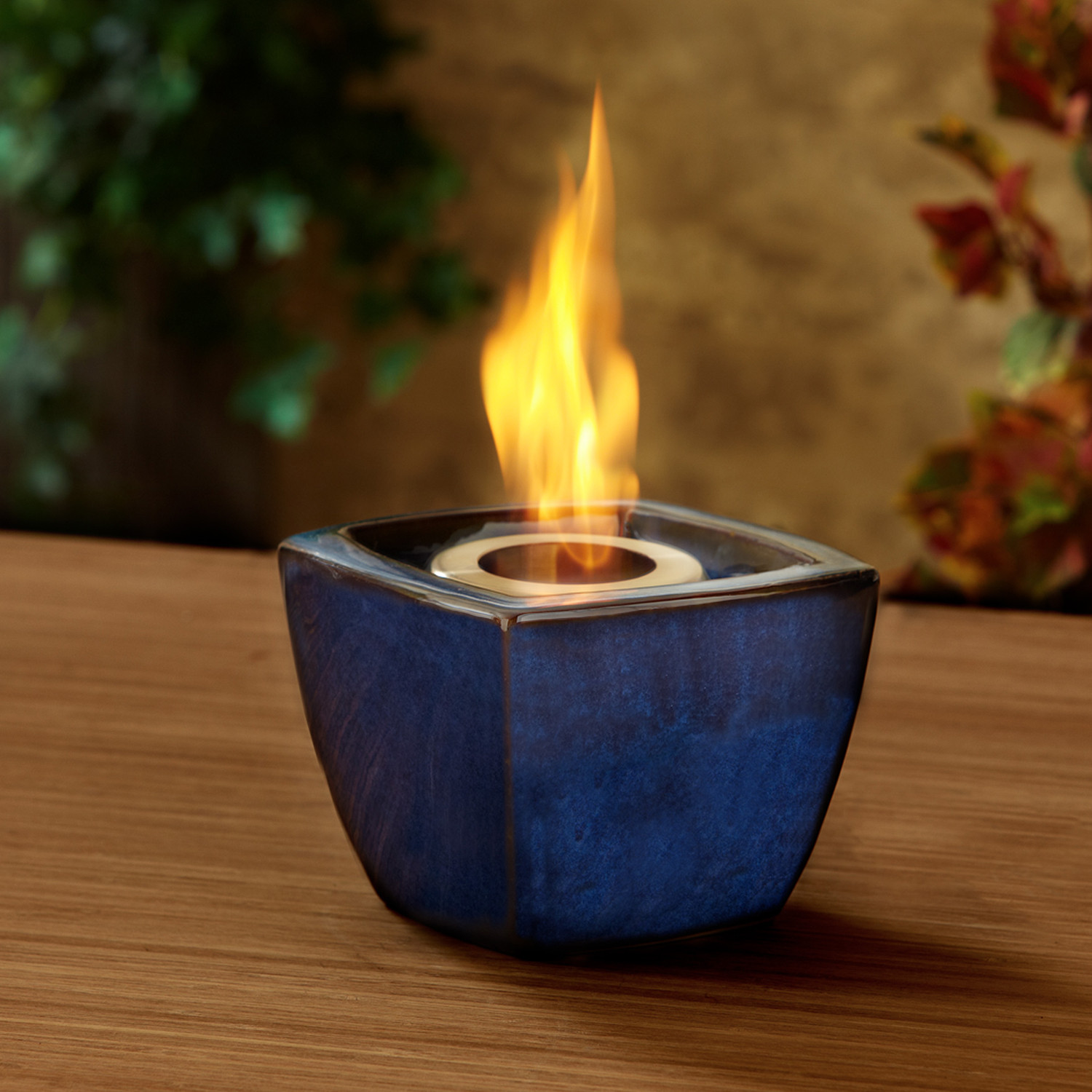  Fire Pot  Blue Real Flame Touch of Modern