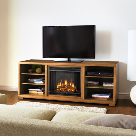 Marco Electric Entertainment Center // Walnut