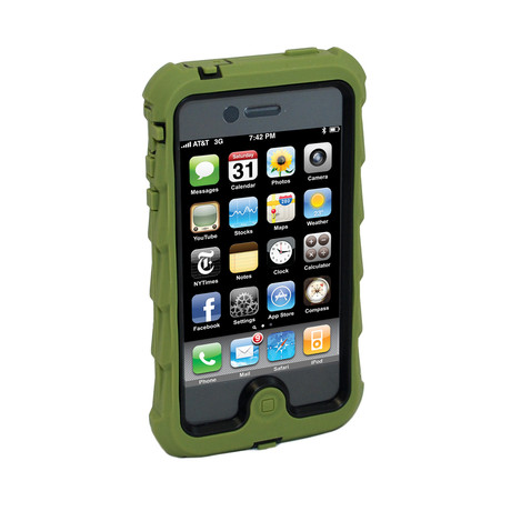 iPhone 4 Drop Series Case // Green
