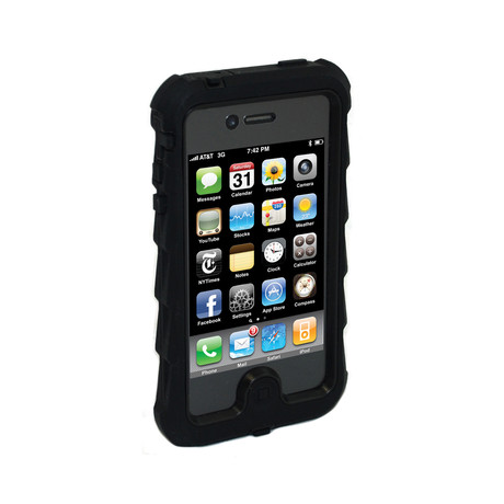 iPhone 4 Drop Series Case // Black