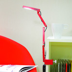 Toca Clamp Lamp // Red Warm White LED