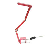 Toca Clamp Lamp // Red Warm White LED