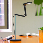 Toca Table Lamp // Black Cool White LED