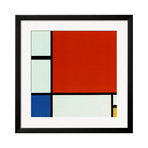 Composition with Red Blue Yellow (SOHO Black)