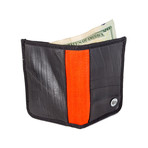 Zalva Men's Turbo Wallet // Orange