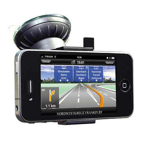 Xtand Go™ Deluxe Car Holder iPhone 4S/4 // Black