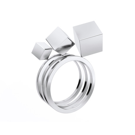 Cubos Ring Set (Size 5)