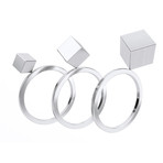Cubos Ring Set (Size 5)