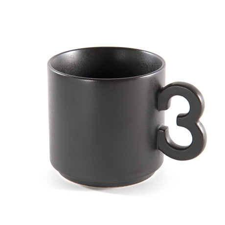 Number Mug // Black (#0)