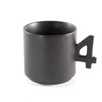 Number Mug // Black (#0)