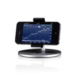 Lounge™ Deluxe Car Holder for iPhone 4S/5 // Silver
