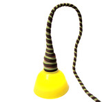 Floor Astrid Lamp (Green Lamp Shade, Green/Light Brown Cord)