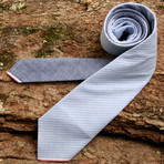 Selvedge French Mini Stripe & Selvedge Navy Chambray Necktie