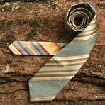 1940s Silk Multi Stripe Necktie