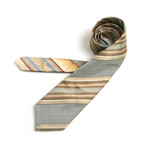 1940s Silk Multi Stripe Necktie