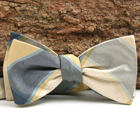 Silk Sea & Sunlight Bow Tie