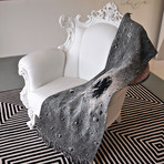 Moonscape 1 Throw (50"L x 1"W x 60"H)