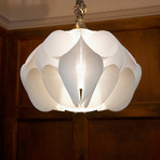 Orchid Pendant Shade (13.78"L x 13.78"W x 9.84"H)