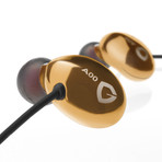 A00 Malleus In-Ear Headphones // Gold (Gold (yellow))