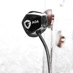 A04 Incus In-Ear Headphones // Titanium
