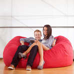 Jaxx Sofa Saxx 6' Bean Bag Lounger (Camel)