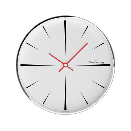 Chrome Wall Clock // W300S62W