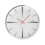 Chrome Wall Clock // W300S62W
