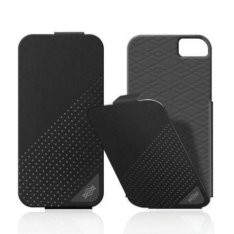 Dash Flip iPhone 5 Case // Black
