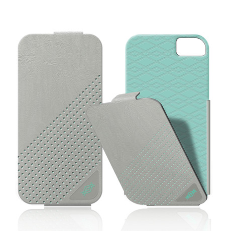 Dash Flip iPhone 5 Case // Grey