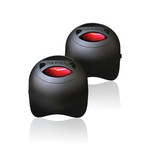 Duo Bluetooth Rechargeable Mini-Speaker Set // Black