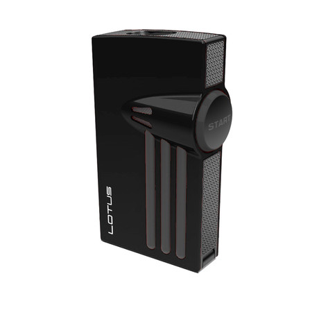 Lotus Orion Lighter // Black Matte + Light Gunmetal