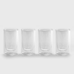 Double Wall Shot Glass // 4 Pack