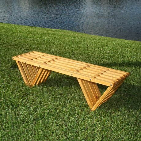 X60 Bench  (Teak Oil Finish)