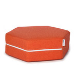 A&O Hadlee Stackable Floor Cushion // Orange