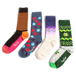 Maximilian // Set of 4  (Sock Size 9-11)