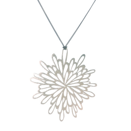 Starburst Pop Out Pendant // Stainless