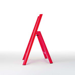 Lucano 3-Step Stool // Red