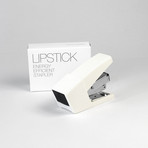 Lipstick Stapler  (Staple No. 3, 3"L x 1.4"W x 5.4"H, Yellow)