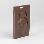 Energy Saving Card Holder // Grenade  (Black)